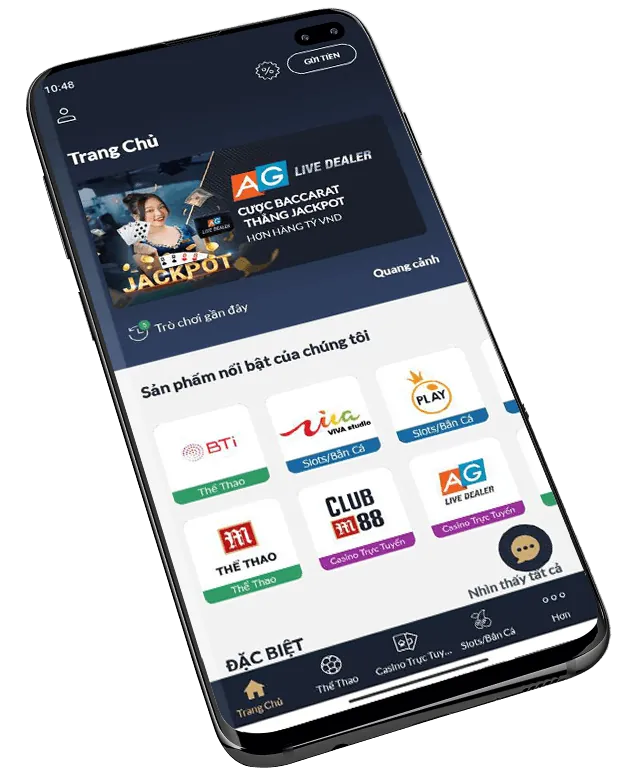 Giao diện cá cược thể thao zebet slots trên điện thoại