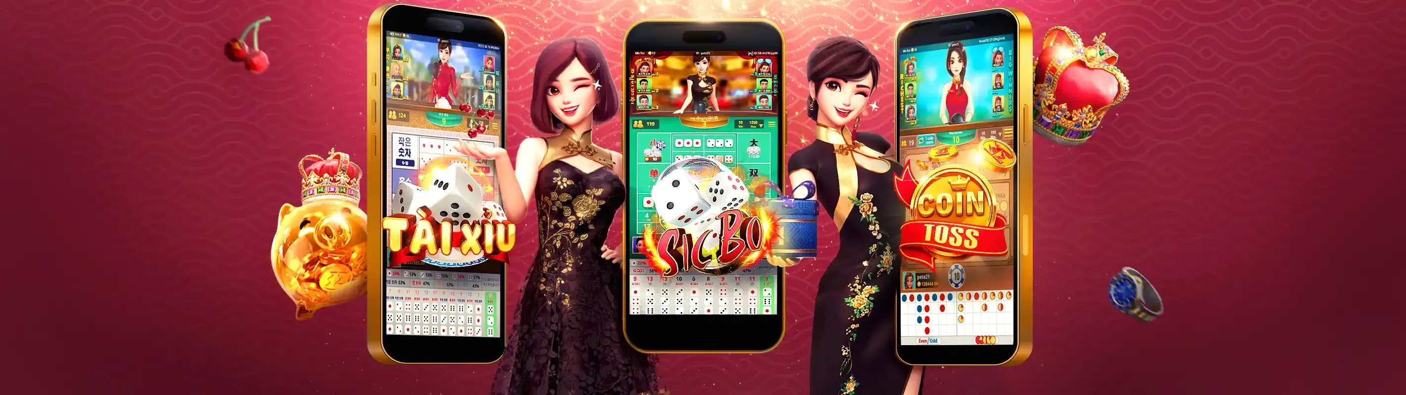 Hình ảnh chính của Slots zebet với đồng tiền vàng và biểu tượng chiến thắng