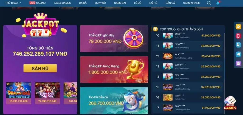 Chương Trình VIP zebet slots